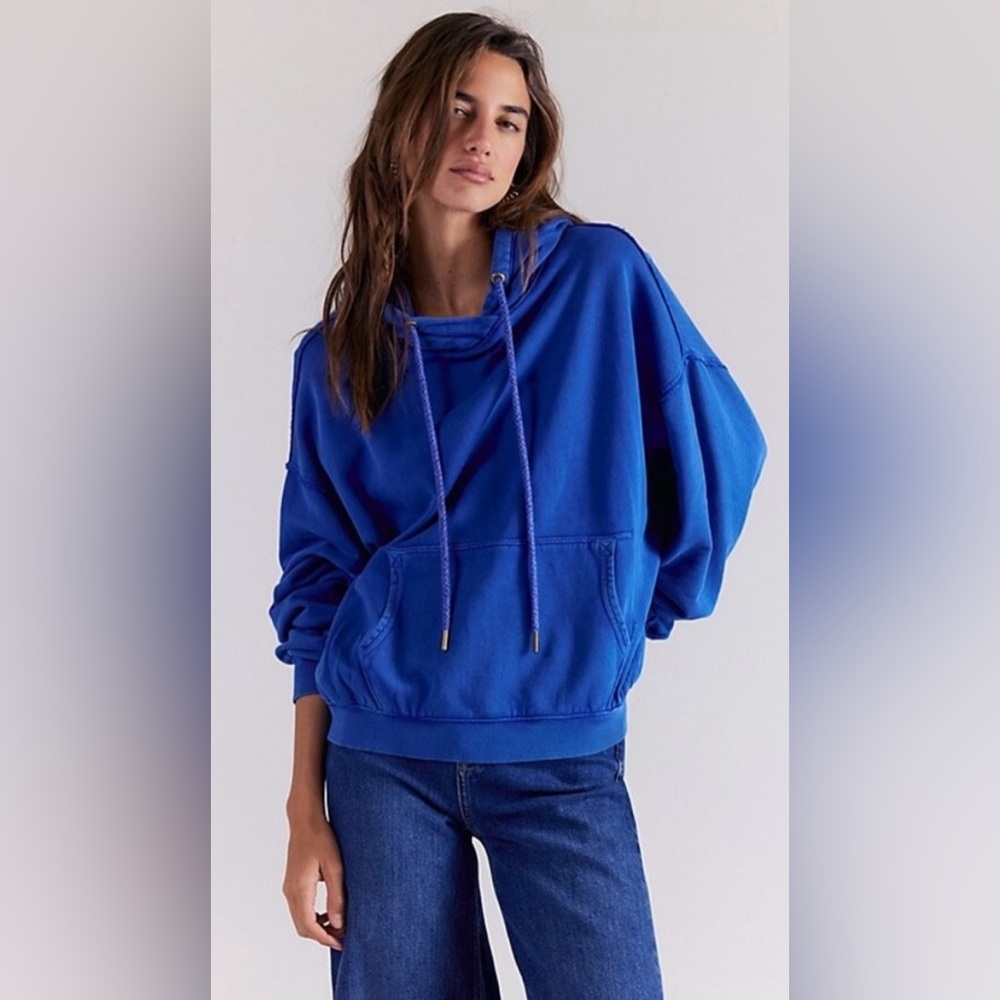 Free People We The Free Of A Feather Hoodie. NWT. Mazarine